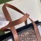 Monogram Stripe e-canvas tote 