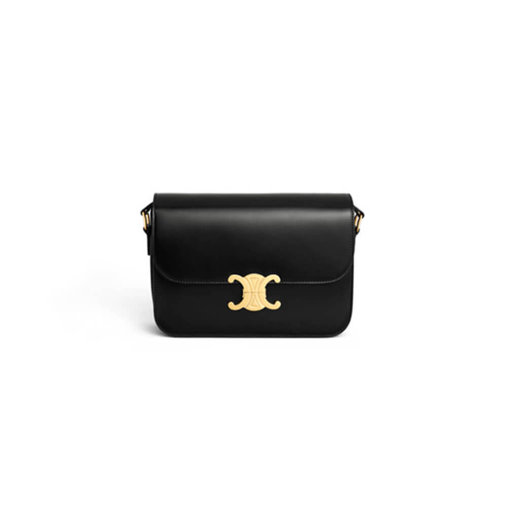 CELINE CLASSIQUE TRIOMPHE BAG IN CALFSKIN 187363