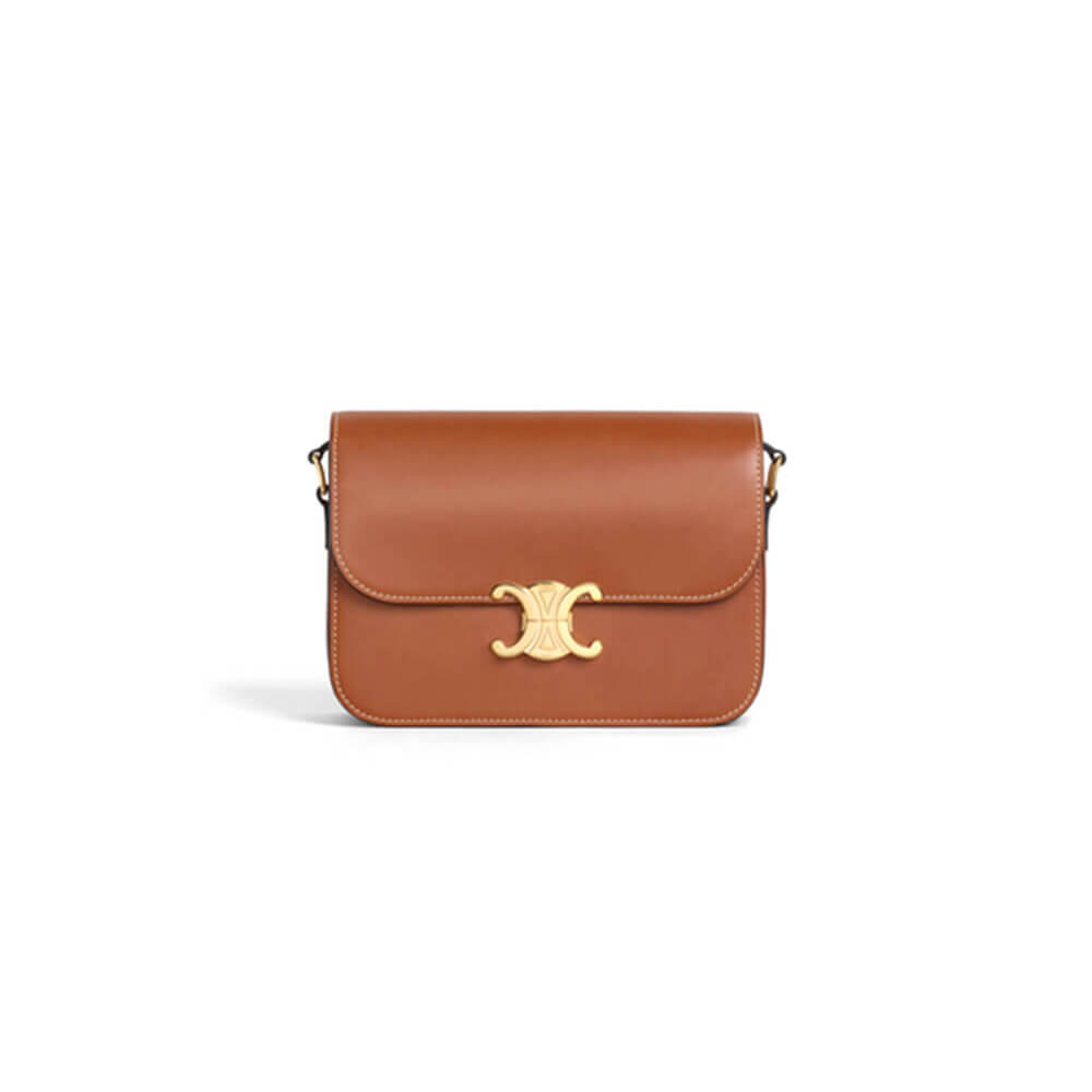 CELINE CLASSIQUE TRIOMPHE BAG IN CALFSKIN 187363