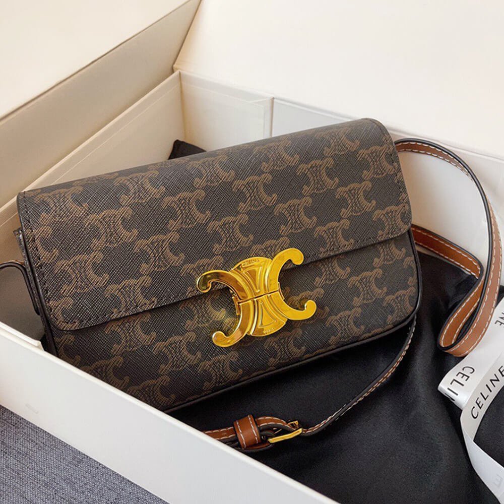 CELINE TRIOMPHE SHOULDER BAG 