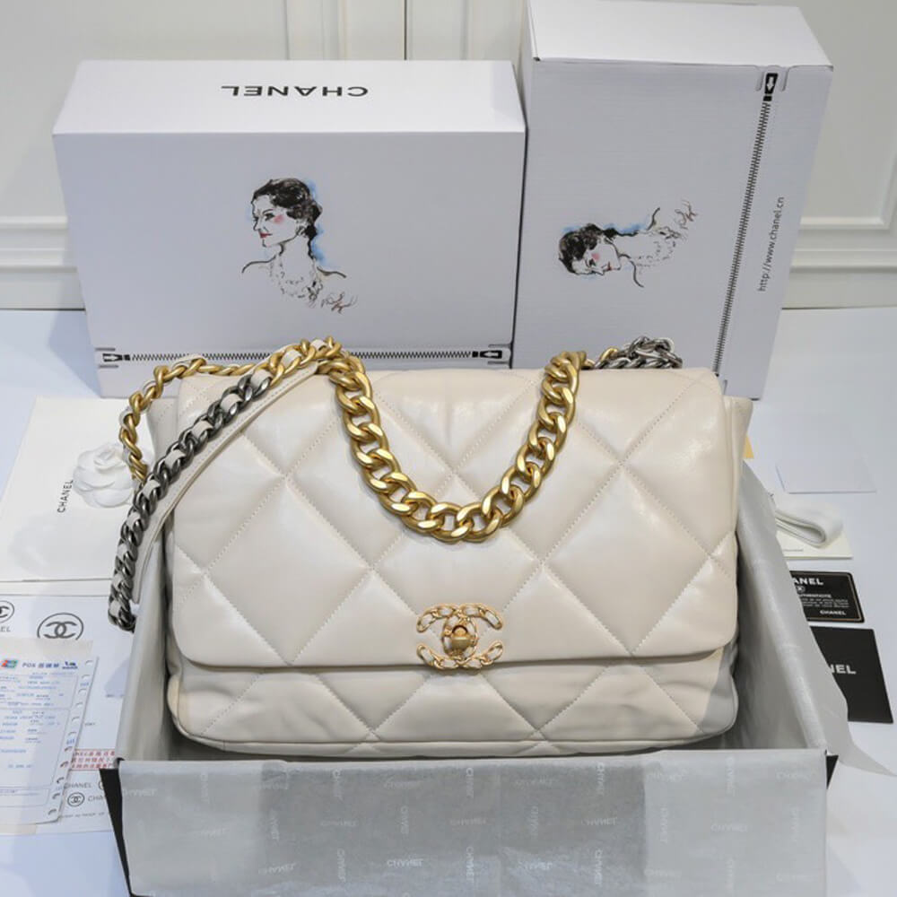 CHANEL 19 MAXI HANDBAG 