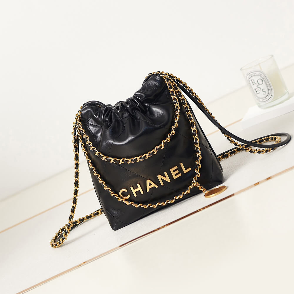 CHANEL 22 MINI HANDBAG AS3980 B08037 NQ387