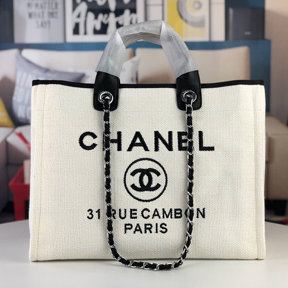 CHANEL Deauville Large Tote 