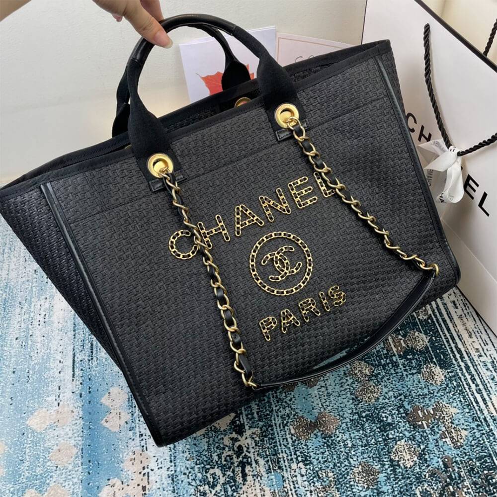 CHANEL Deauville Large Tote A66941