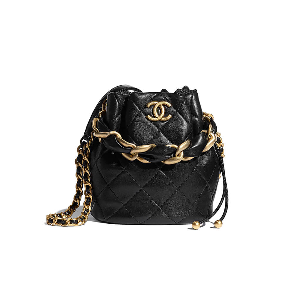 CHANEL Drawstring Bag AS2390