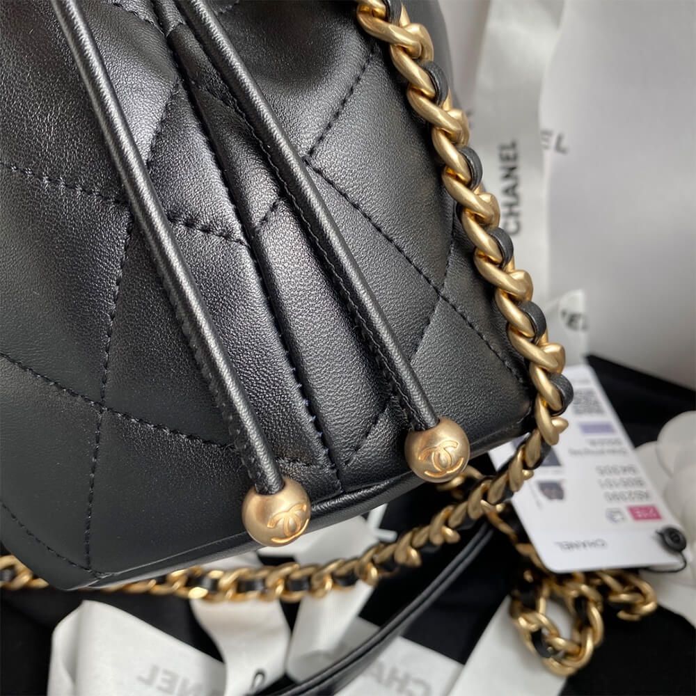 CHANEL Drawstring Bag AS2390