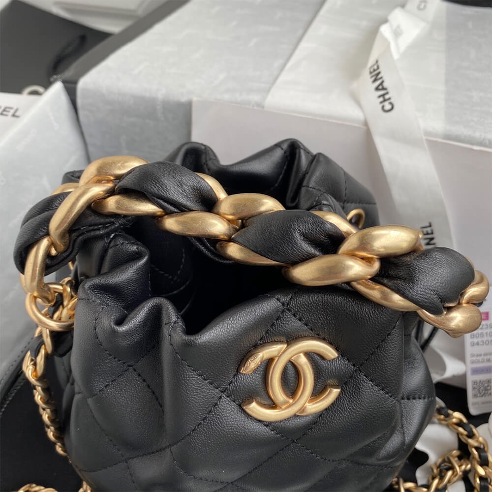 CHANEL Drawstring Bag AS2390