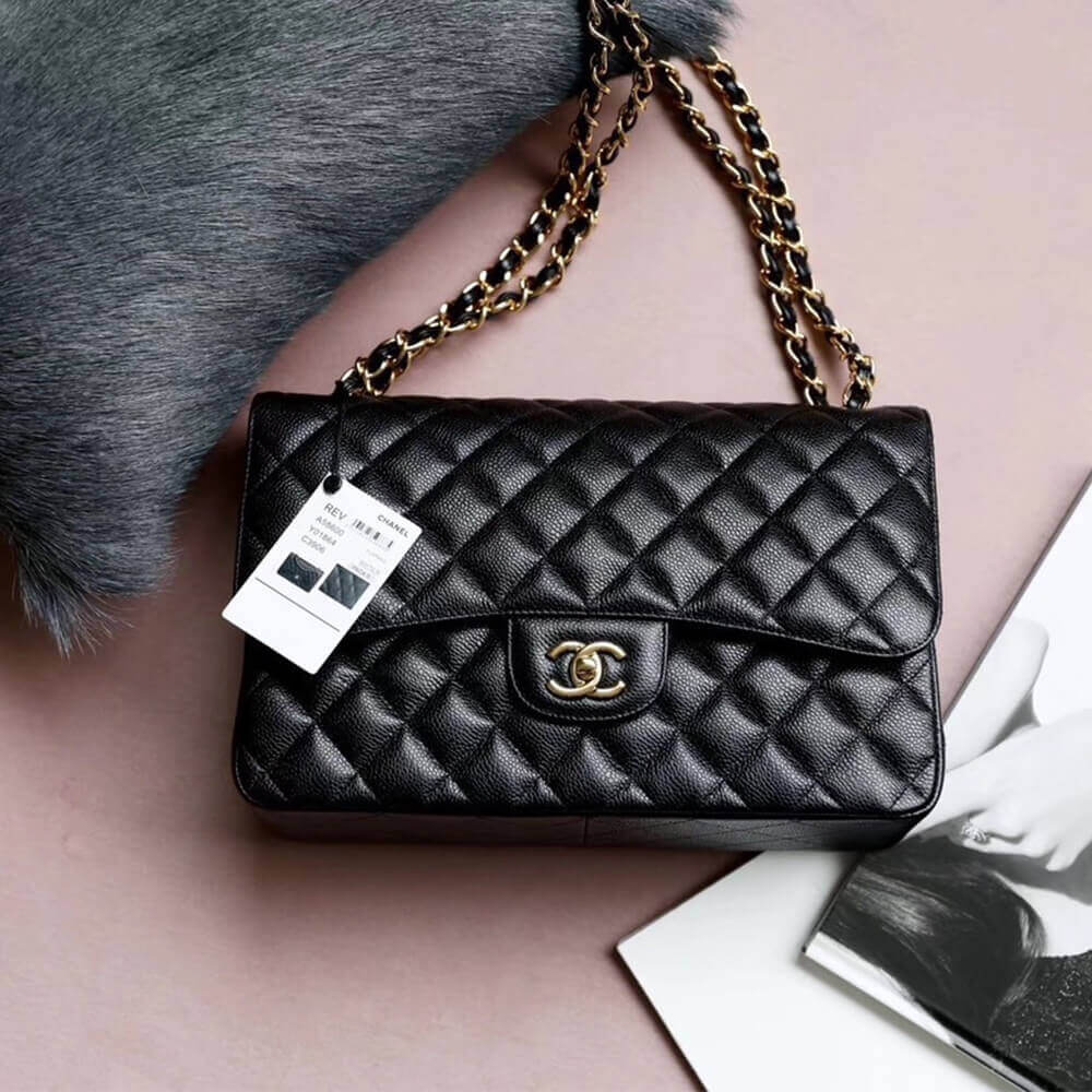 CHANEL LARGE CLASSIC HANDBAG 