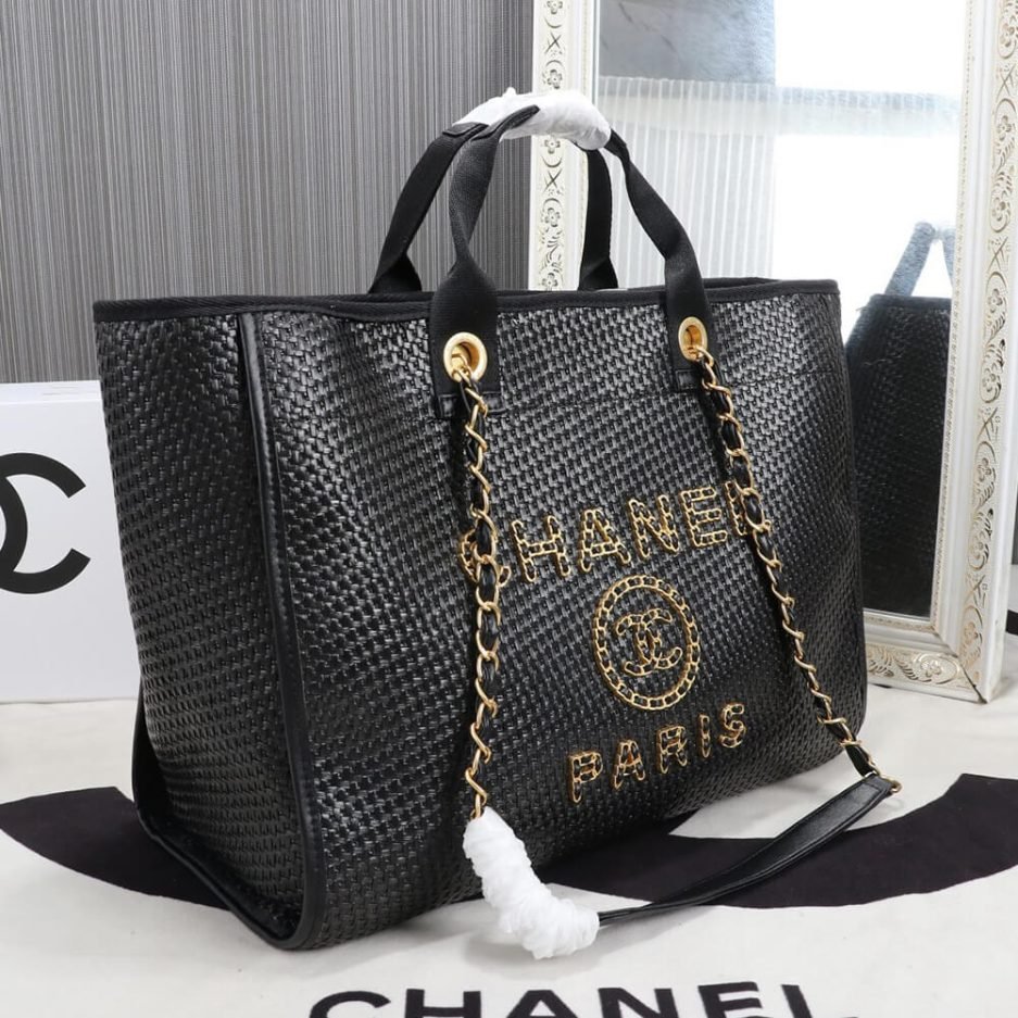 CHANEL MEDIUM DEAUVILLE TOTE as66941