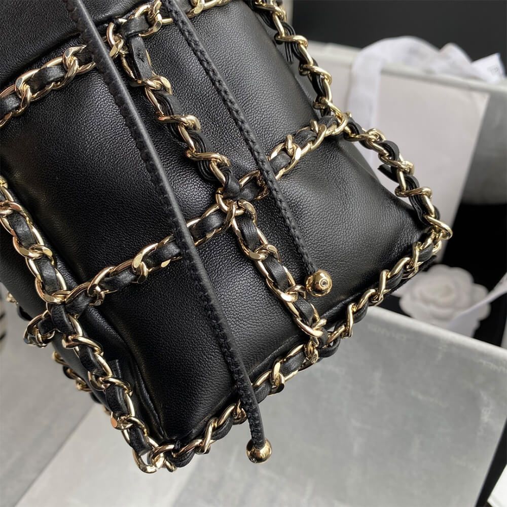 CHANEL Small Drawstring Bag AS2312