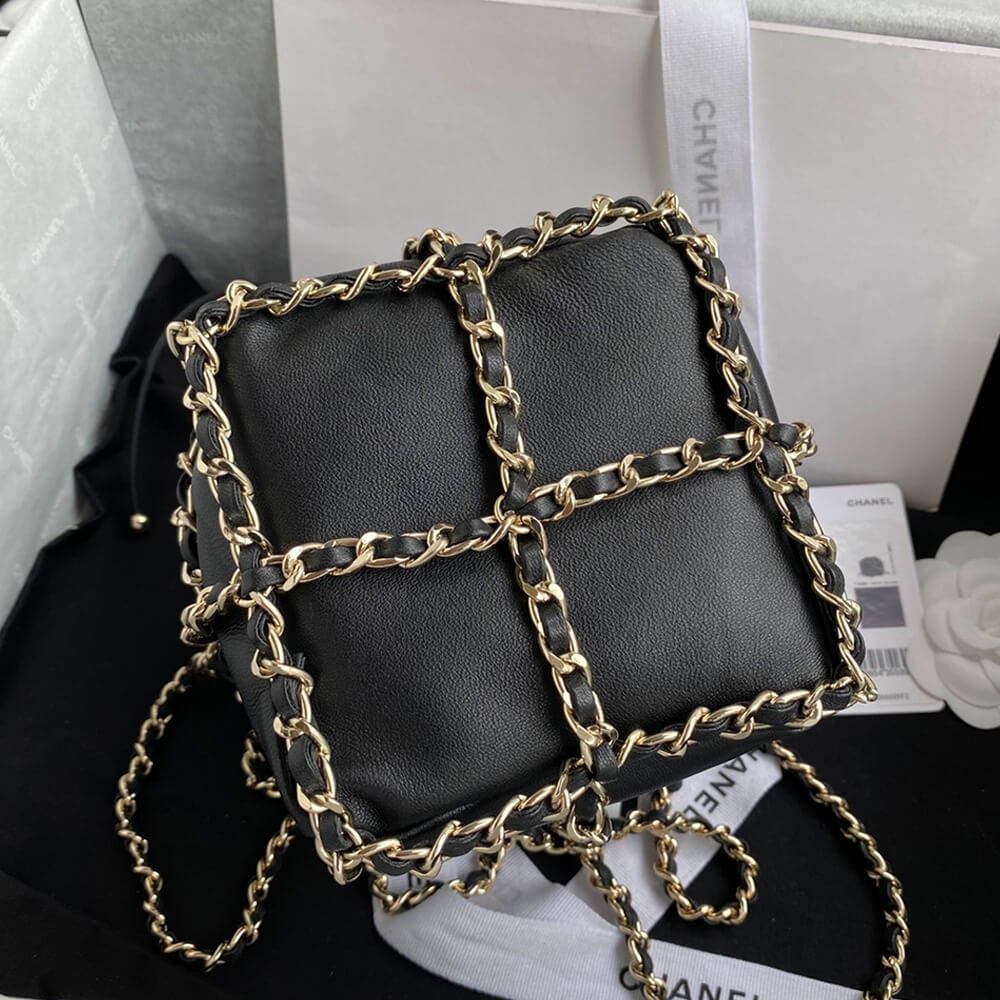 CHANEL Small Drawstring Bag AS2312