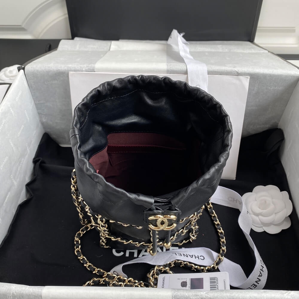 CHANEL Small Drawstring Bag AS2312