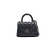 Chanel Coco handle flap shoulder bag Mini AS2215