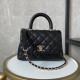 Chanel Coco handle flap shoulder bag Mini AS2215