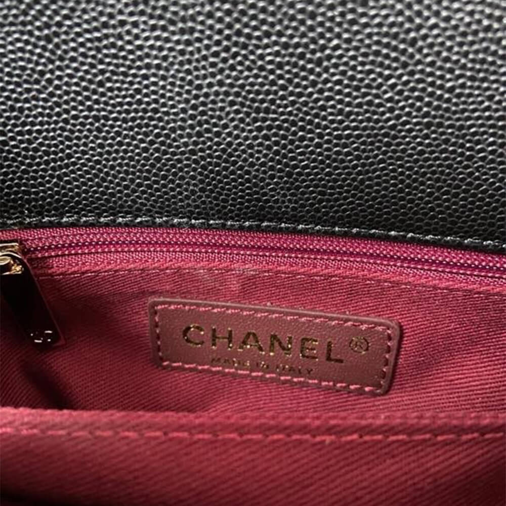 Chanel Coco handle flap shoulder bag Mini AS2215