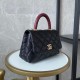 Chanel Coco handle flap shoulder bag Mini AS2215