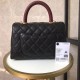 Chanel Coco handle flap shoulder bag PM A92990