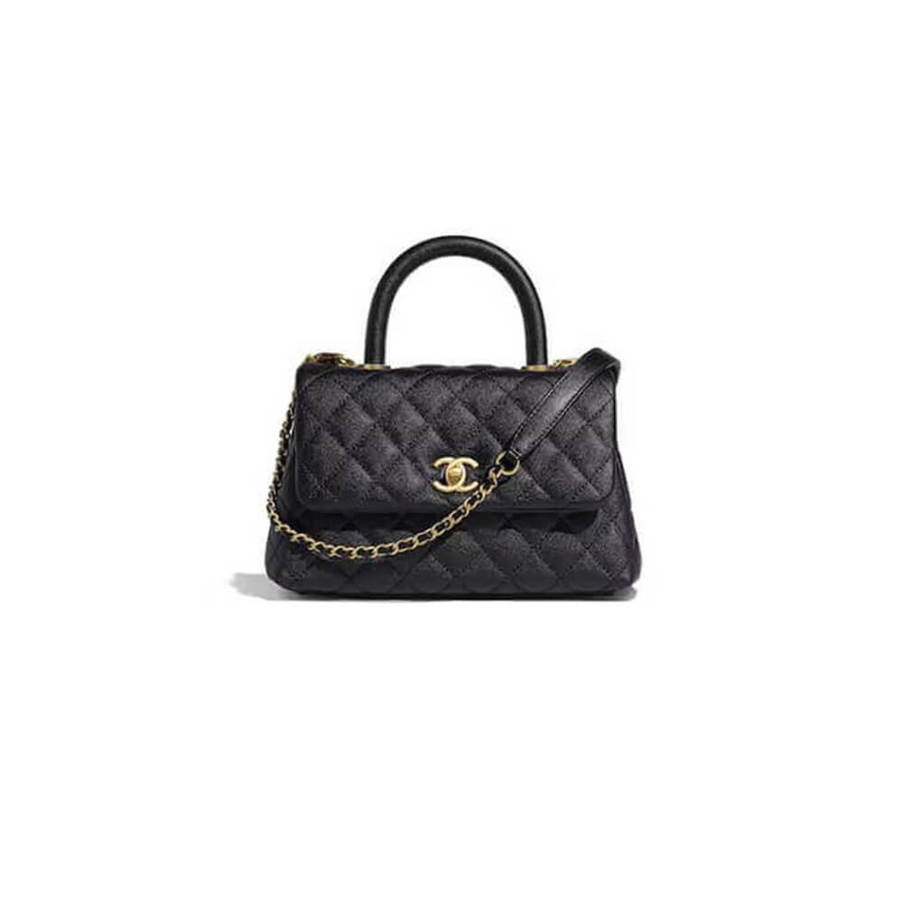 Chanel Coco handle flap shoulder bag PM A92990