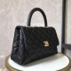 Chanel Coco handle flap shoulder bag PM A92990