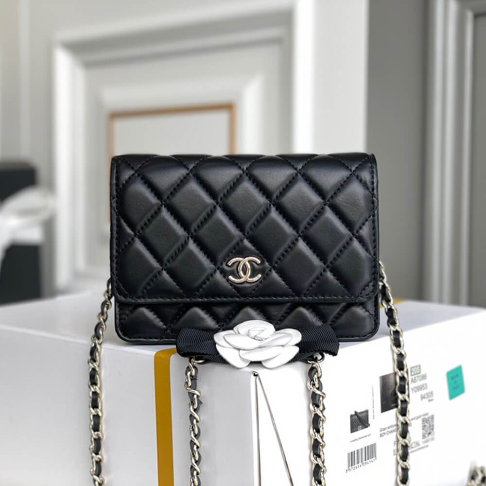 Chanel MINI WALLET ON CHAIN AP2160 B05471 94305