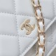 Chanel classic chain wallet AP0250