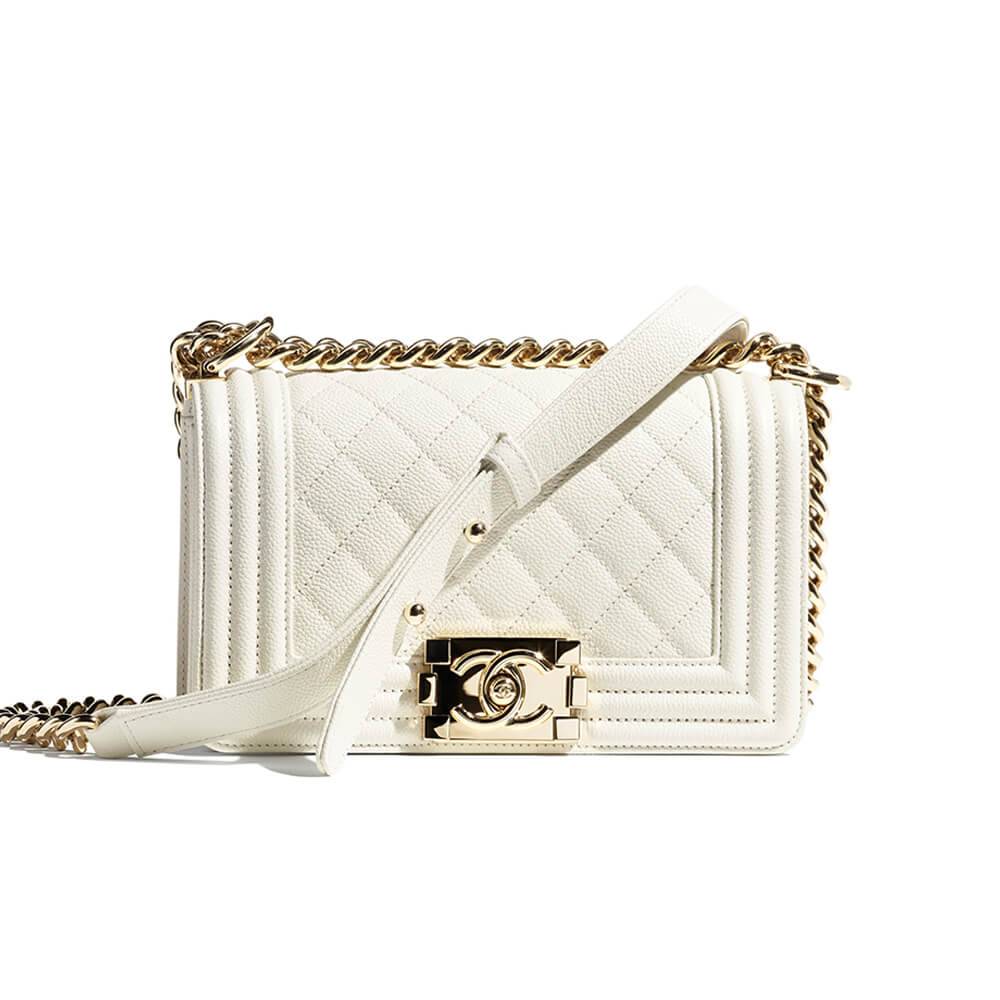 SMALL BOY CHANEL HANDBAG A67085 B05839 10601