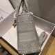 DIOR MEDIUM LADY D-LITE BAG 