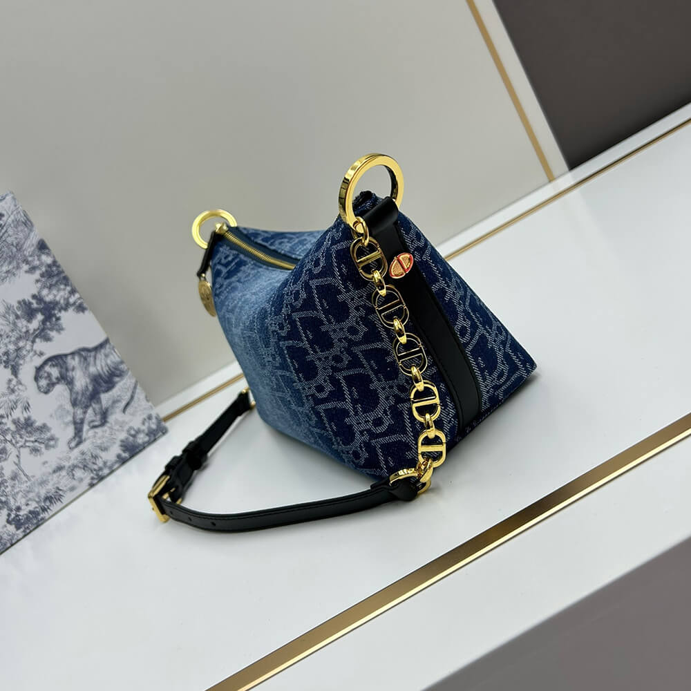 Dior Diorstar Hobo Bag with Chain S3202UDCE_M49E