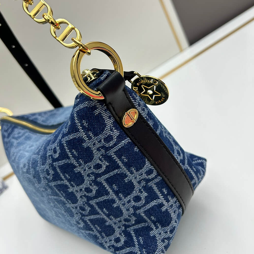 Dior Diorstar Hobo Bag with Chain S3202UDCE_M49E