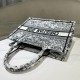 Medium Dior Book Tote M1296ZEGI_M933