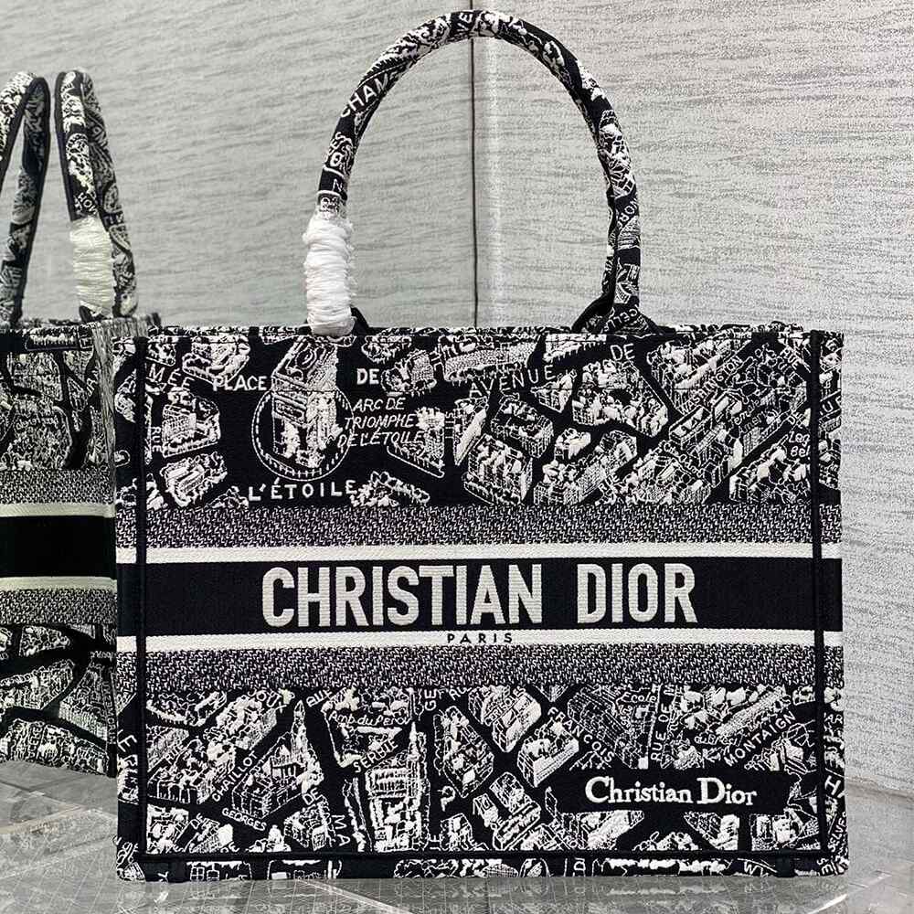 Medium Dior Book Tote M1296ZOMP_M46I