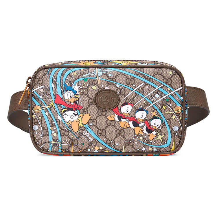 Disney x Gucci Donald Duck Print Belt Bag 602695 2O4AT 8679