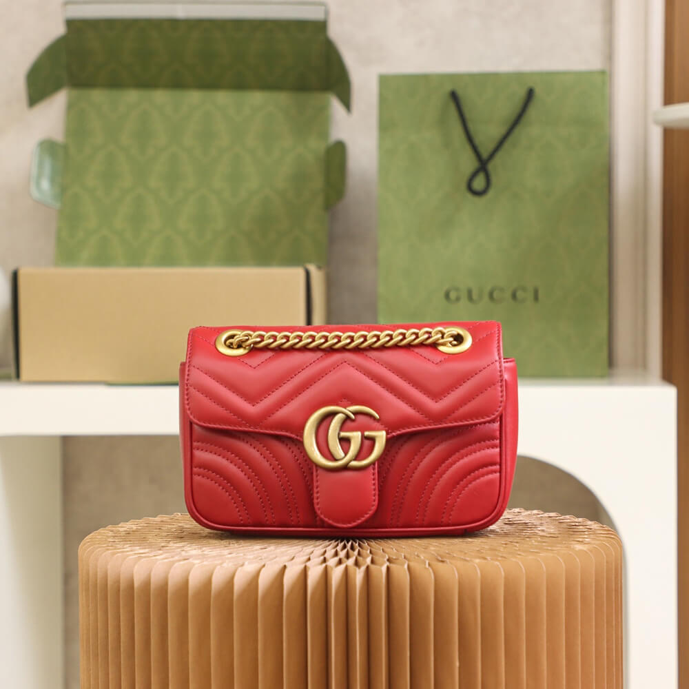 GG MARMONT MINI SHOULDER BAG 446744