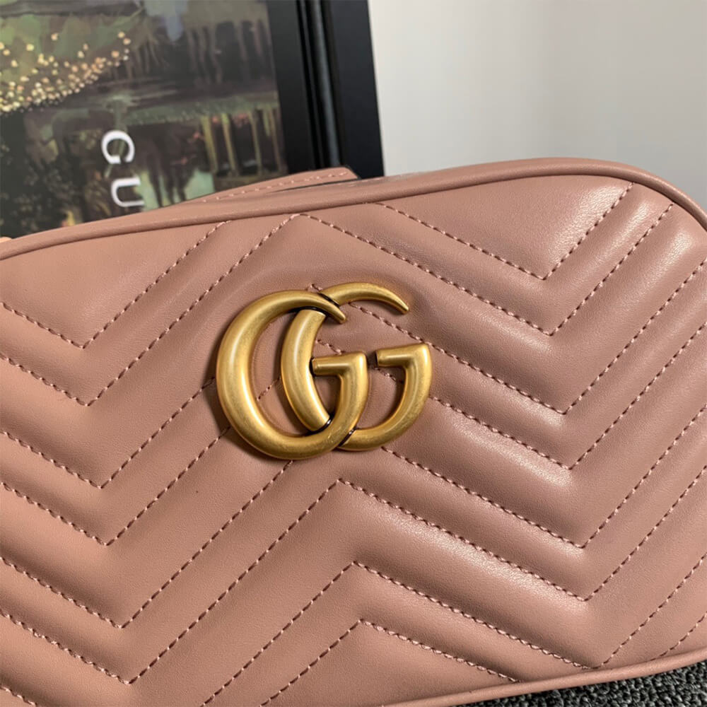 GG Marmont small matelasse shoulder bag 447632