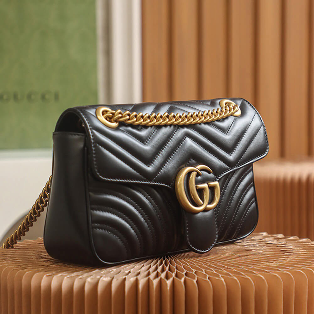 GG Marmont small matelasse shoulder bag 443497