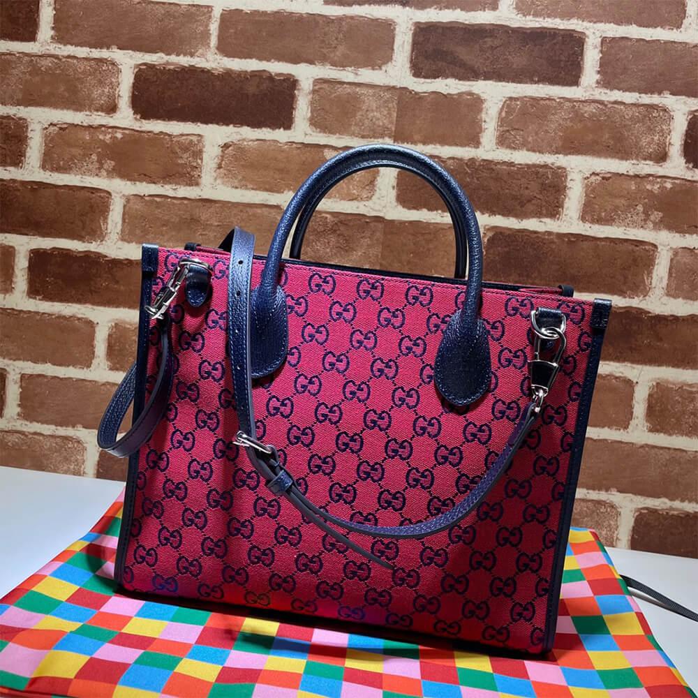 GG Multicolour small tote bag 659983