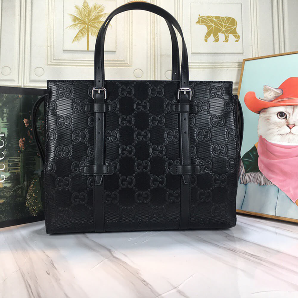 GG embossed tote bag 625774