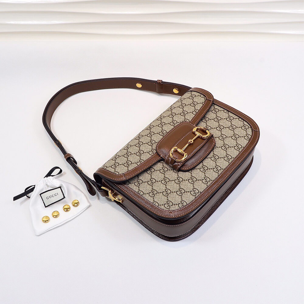 GUCCI HORSEBIT 1955 SHOULDER BAG ‎602204 92TCG 8563