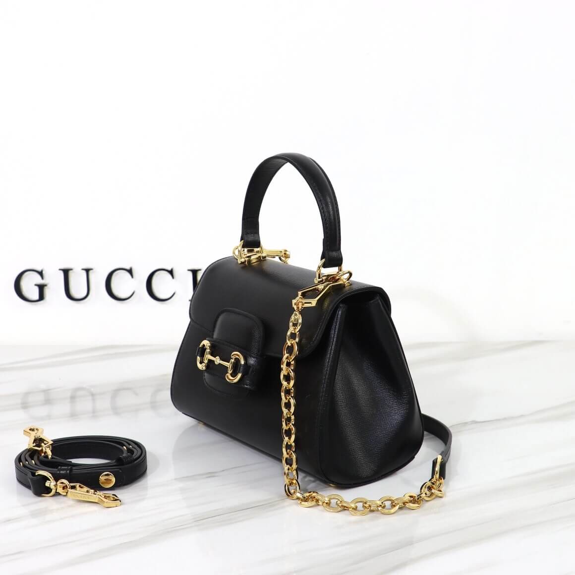 GUCCI horsebit 1955 mini bag ‎703848 AAA7G 1000