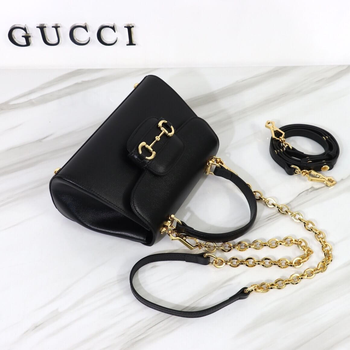 GUCCI horsebit 1955 mini bag ‎703848 AAA7G 1000