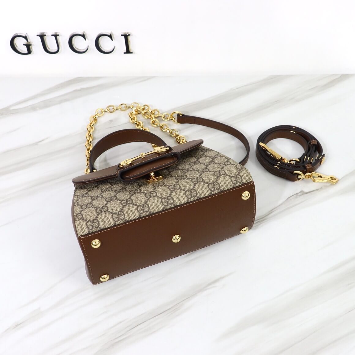 GUCCI horsebit 1955 mini bag 703848 9AAAJ 8563