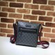 Gucci GG Black Small Messenger Bag 523599 K5RLN 1095