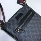 Gucci GG Black Small Messenger Bag 523599 K5RLN 1095