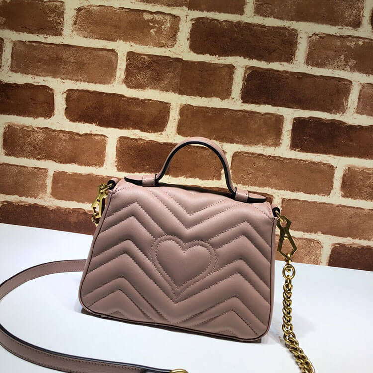 Gucci GG Marmont Mini Top Handle Bag 547260 DTDIT 5729