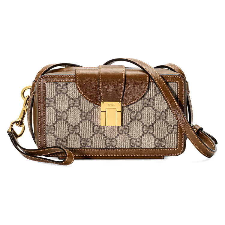 Gucci GG Mini Bag With Clasp Closure 614368 92TCG 8563