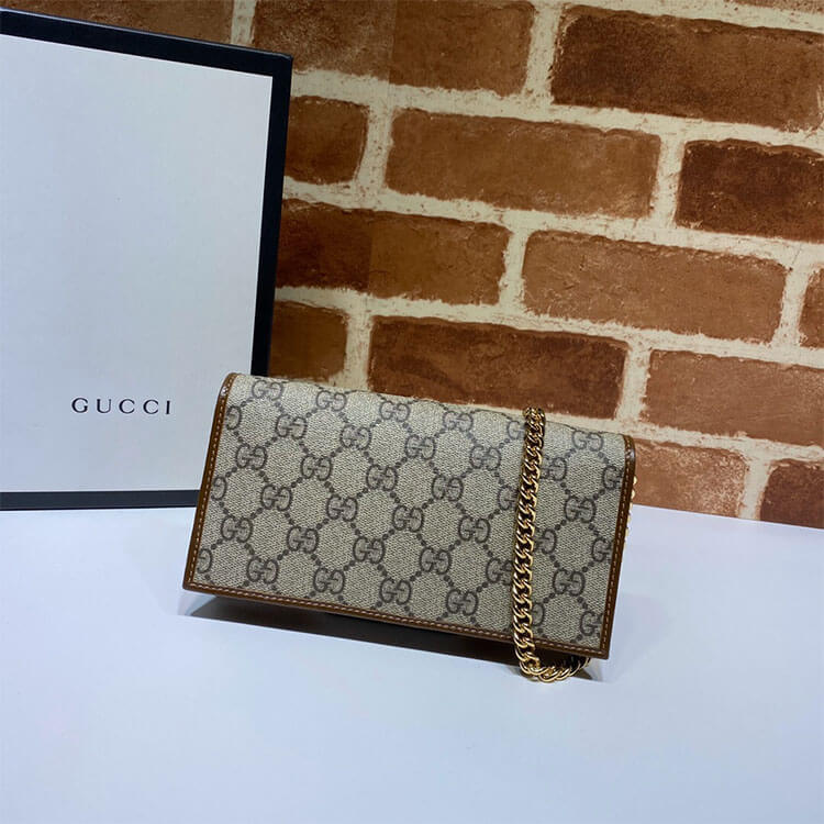 Gucci Horsebit 1955 Wallet With Chain 621892 92TCG 8563