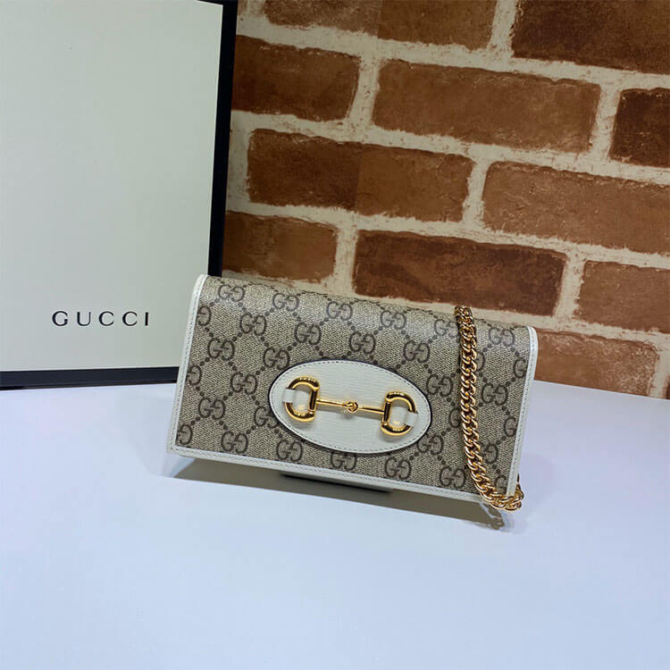 Gucci Horsebit 1955 Wallet With Chain 621892 92TCG 9761