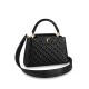 LV CAPUCINES MM BAG flap inside or outside