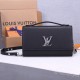 LV Lockme Clutch Purse M56088