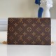 Louis Vuitton FLORE CHAIN WALLET M69578